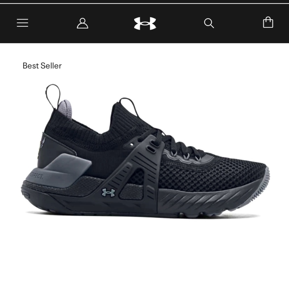 Women’s Under Armour Project Rock 4 Training Shoes Size 9